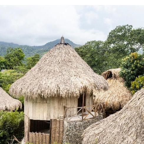 Ecocabanas Diosa Jaguar Tayrona La Esmeralda  エクステリア 写真